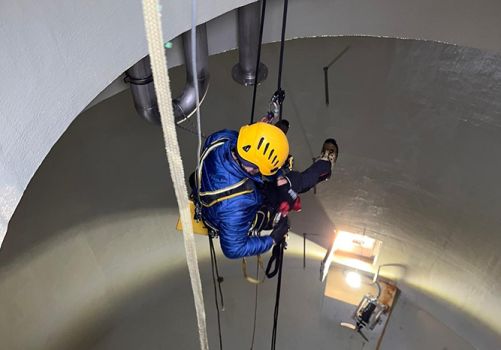 Travaux d’accès difficile dans le bâtiment et l’industrie Espace confiné